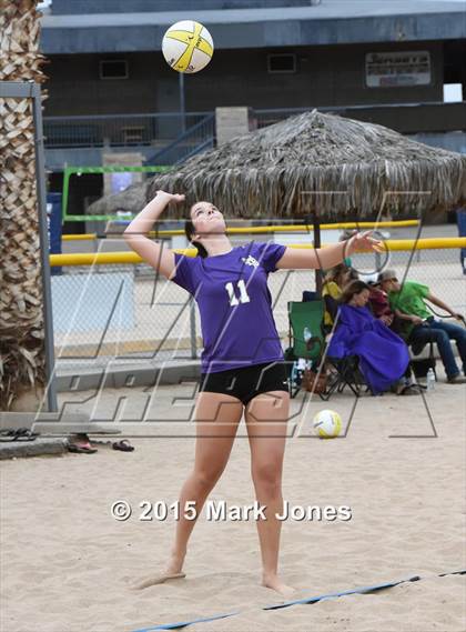Thumbnail 2 in Notre Dame Prep vs. Shadow Ridge photogallery.