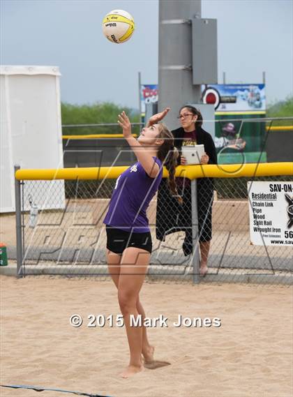 Thumbnail 1 in Notre Dame Prep vs. Shadow Ridge photogallery.