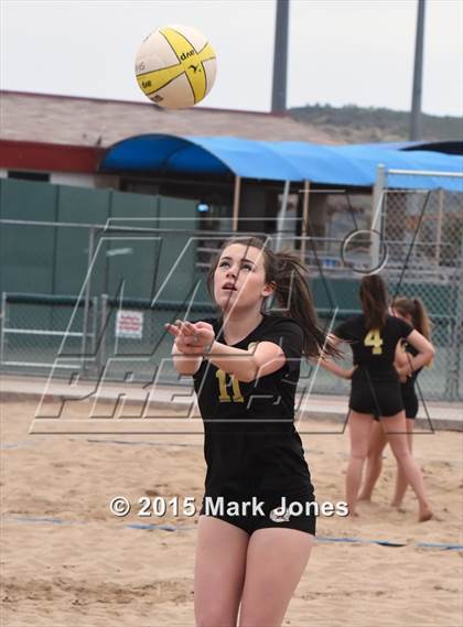 Thumbnail 3 in Notre Dame Prep vs. Shadow Ridge photogallery.