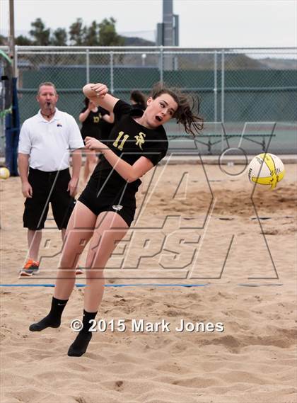 Thumbnail 3 in Notre Dame Prep vs. Shadow Ridge photogallery.