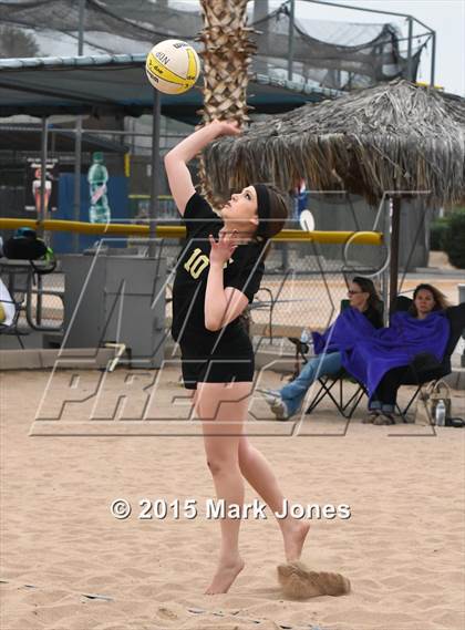 Thumbnail 1 in Notre Dame Prep vs. Shadow Ridge photogallery.