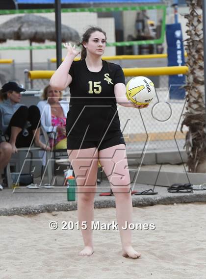 Thumbnail 2 in Notre Dame Prep vs. Shadow Ridge photogallery.