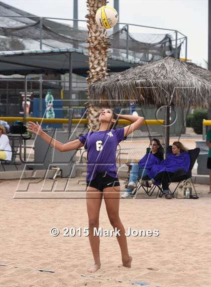 Thumbnail 2 in Notre Dame Prep vs. Shadow Ridge photogallery.