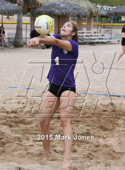 Thumbnail 2 in Notre Dame Prep vs. Shadow Ridge photogallery.