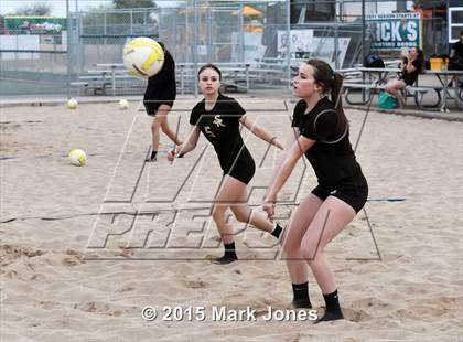 Thumbnail 3 in Notre Dame Prep vs. Shadow Ridge photogallery.