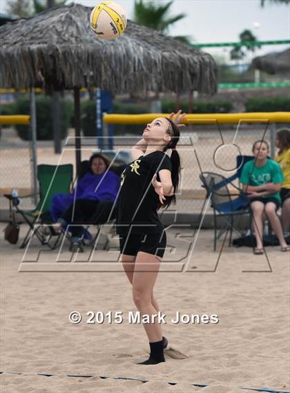 Thumbnail 2 in Notre Dame Prep vs. Shadow Ridge photogallery.