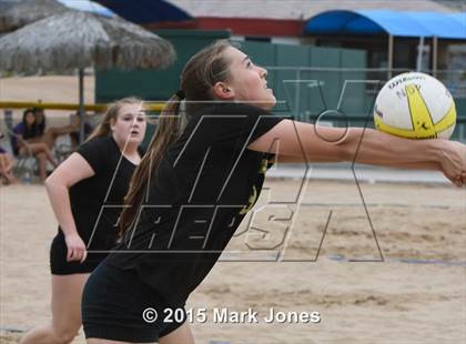 Thumbnail 3 in Notre Dame Prep vs. Shadow Ridge photogallery.