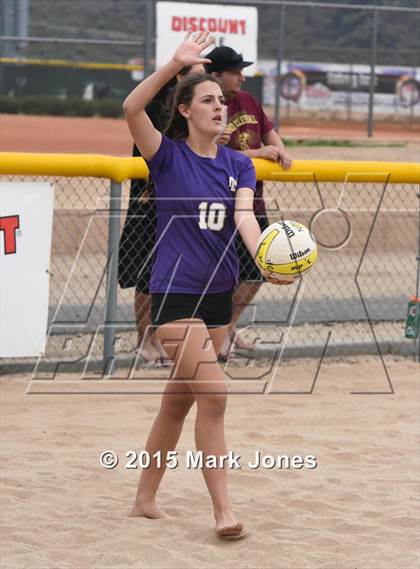 Thumbnail 3 in Notre Dame Prep vs. Shadow Ridge photogallery.