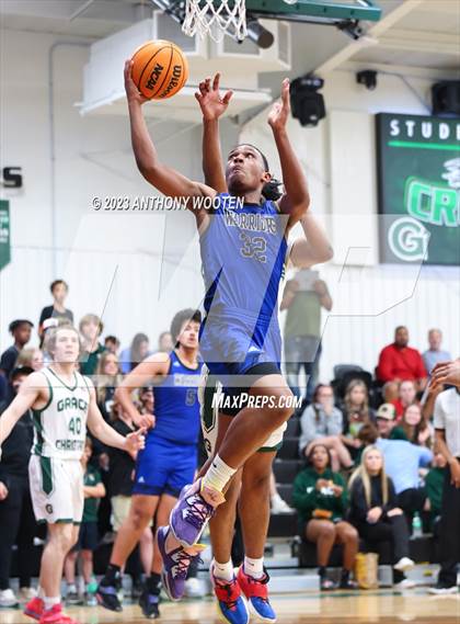 Thumbnail 1 in Fayetteville Christian @ Grace Christian (NCISAA 2A 2nd Round) photogallery.