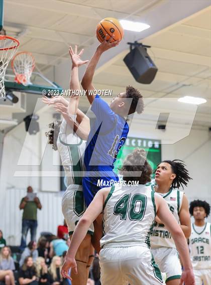 Thumbnail 2 in Fayetteville Christian @ Grace Christian (NCISAA 2A 2nd Round) photogallery.