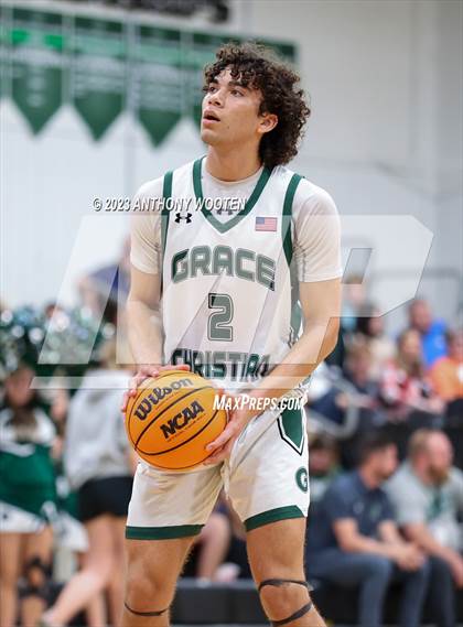 Thumbnail 2 in Fayetteville Christian @ Grace Christian (NCISAA 2A 2nd Round) photogallery.