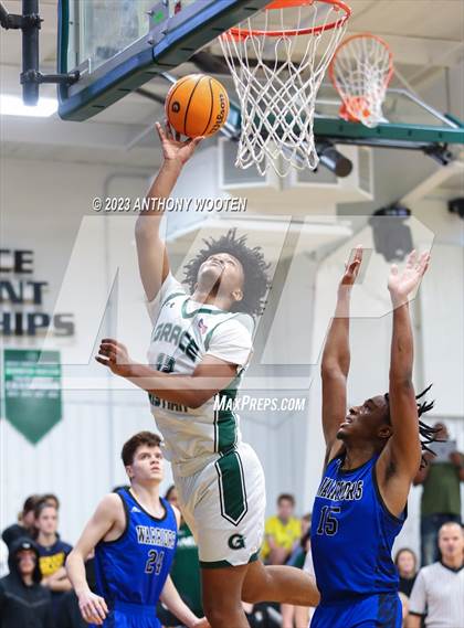 Thumbnail 2 in Fayetteville Christian @ Grace Christian (NCISAA 2A 2nd Round) photogallery.