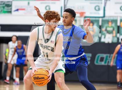 Thumbnail 1 in Fayetteville Christian @ Grace Christian (NCISAA 2A 2nd Round) photogallery.