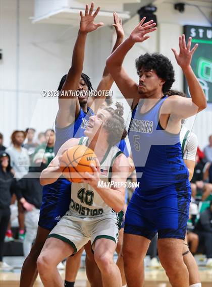 Thumbnail 1 in Fayetteville Christian @ Grace Christian (NCISAA 2A 2nd Round) photogallery.