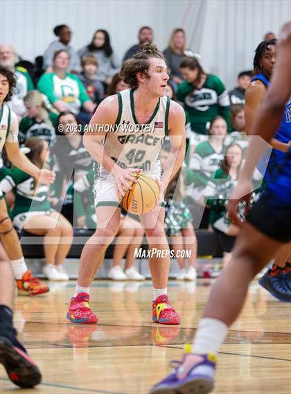Thumbnail 3 in Fayetteville Christian @ Grace Christian (NCISAA 2A 2nd Round) photogallery.