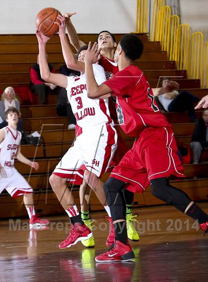 Thumbnail 2 in Cardinal Spellman vs. Sleepy Hollow (Coaches vs. Cancer Classic) photogallery.