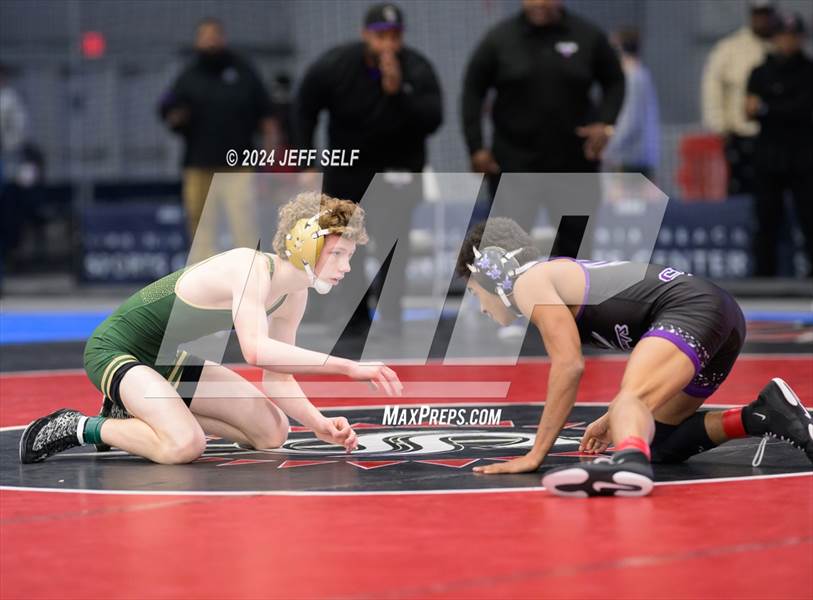 Photo 1 in the VHSL Class 5 State Championships 120lbs Semifinals Photo