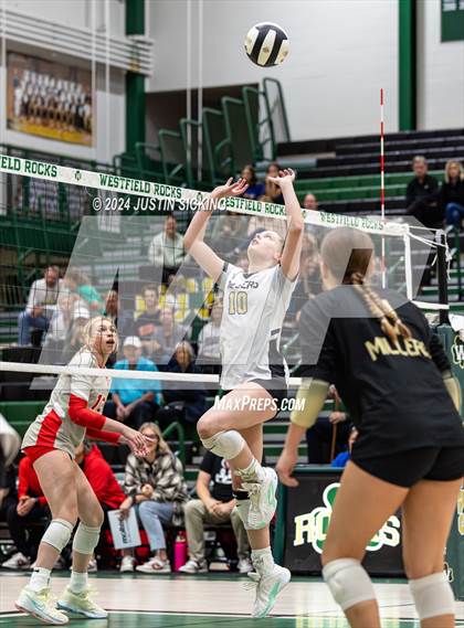 Thumbnail 1 in Fishers vs. Noblesville (IHSAA 4A Westfield Section 8 Round 1) photogallery.