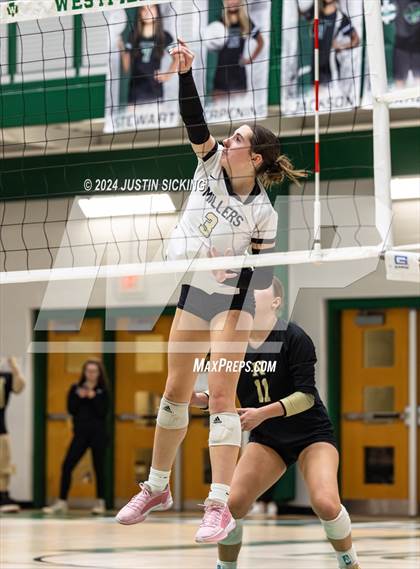 Thumbnail 2 in Fishers vs. Noblesville (IHSAA 4A Westfield Section 8 Round 1) photogallery.
