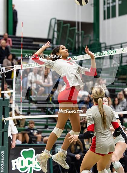 Thumbnail 2 in Fishers vs. Noblesville (IHSAA 4A Westfield Section 8 Round 1) photogallery.