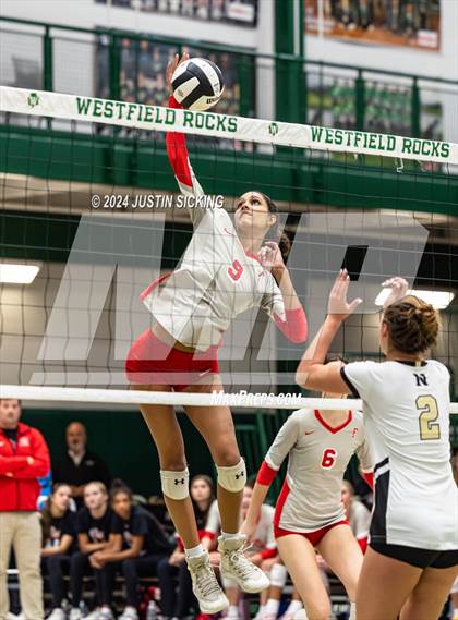 Thumbnail 1 in Fishers vs. Noblesville (IHSAA 4A Westfield Section 8 Round 1) photogallery.