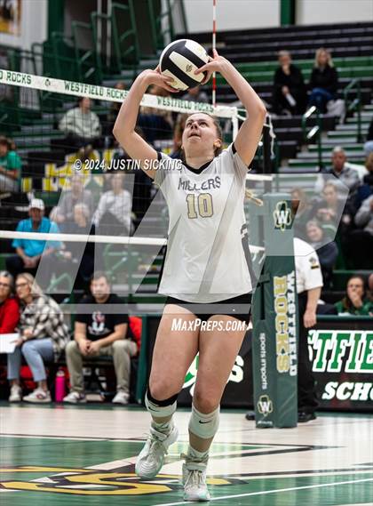 Thumbnail 3 in Fishers vs. Noblesville (IHSAA 4A Westfield Section 8 Round 1) photogallery.