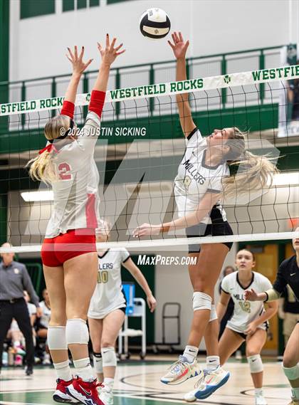Thumbnail 3 in Fishers vs. Noblesville (IHSAA 4A Westfield Section 8 Round 1) photogallery.
