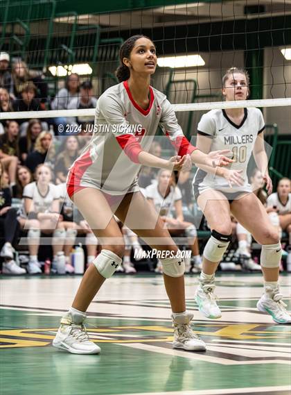Thumbnail 2 in Fishers vs. Noblesville (IHSAA 4A Westfield Section 8 Round 1) photogallery.