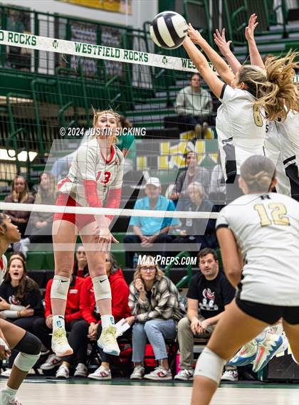 Thumbnail 1 in Fishers vs. Noblesville (IHSAA 4A Westfield Section 8 Round 1) photogallery.