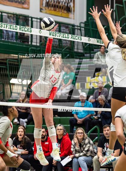 Thumbnail 2 in Fishers vs. Noblesville (IHSAA 4A Westfield Section 8 Round 1) photogallery.