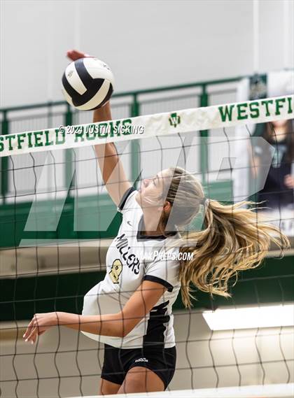 Thumbnail 3 in Fishers vs. Noblesville (IHSAA 4A Westfield Section 8 Round 1) photogallery.