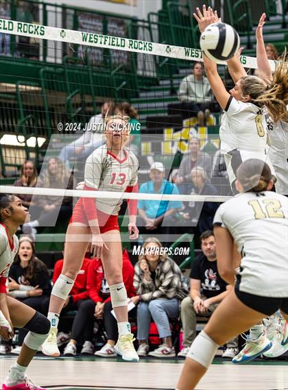 Thumbnail 2 in Fishers vs. Noblesville (IHSAA 4A Westfield Section 8 Round 1) photogallery.