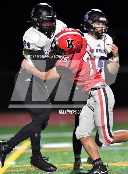 Thumbnail 1 in Old Bridge vs Kingsway (NJSIAA South Group 5 First Round Playoff) photogallery.