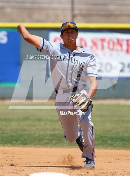 Thumbnail 2 in Elk Grove vs. La Costa Canyon (67th Annual San Diego Lions Tournament) photogallery.