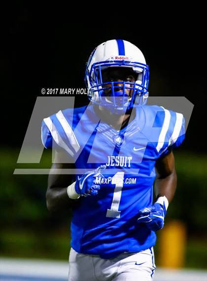 Thumbnail 1 in Gaither @ Jesuit (Scrimmage) photogallery.