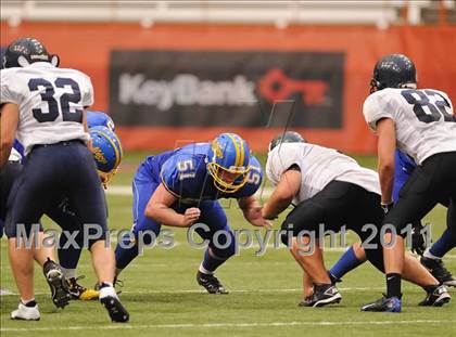 Thumbnail 1 in Cobleskill-Richmondville vs. Alden (Syracuse Kickoff Classic) photogallery.