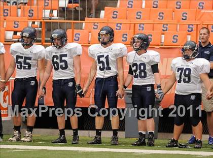 Thumbnail 3 in Cobleskill-Richmondville vs. Alden (Syracuse Kickoff Classic) photogallery.