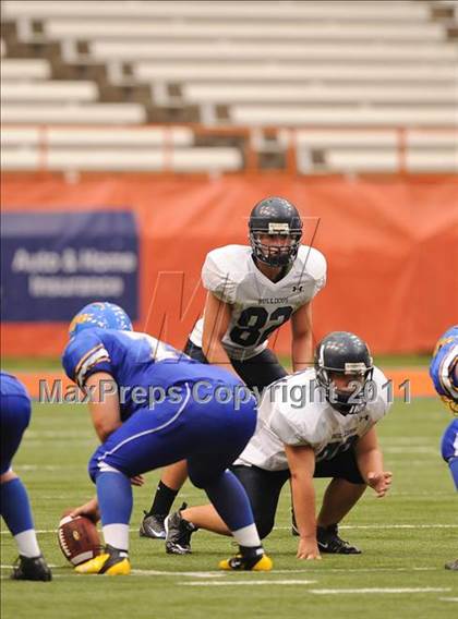 Thumbnail 3 in Cobleskill-Richmondville vs. Alden (Syracuse Kickoff Classic) photogallery.