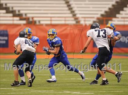 Thumbnail 3 in Cobleskill-Richmondville vs. Alden (Syracuse Kickoff Classic) photogallery.
