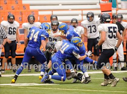 Thumbnail 1 in Cobleskill-Richmondville vs. Alden (Syracuse Kickoff Classic) photogallery.