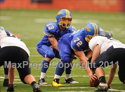 Thumbnail 3 in Cobleskill-Richmondville vs. Alden (Syracuse Kickoff Classic) photogallery.