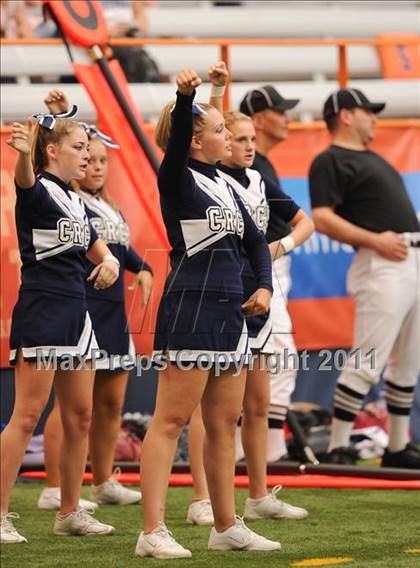 Thumbnail 3 in Cobleskill-Richmondville vs. Alden (Syracuse Kickoff Classic) photogallery.