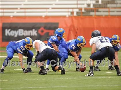 Thumbnail 3 in Cobleskill-Richmondville vs. Alden (Syracuse Kickoff Classic) photogallery.
