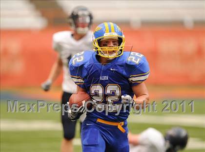 Thumbnail 3 in Cobleskill-Richmondville vs. Alden (Syracuse Kickoff Classic) photogallery.
