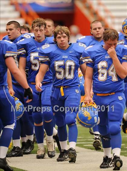 Thumbnail 3 in Cobleskill-Richmondville vs. Alden (Syracuse Kickoff Classic) photogallery.