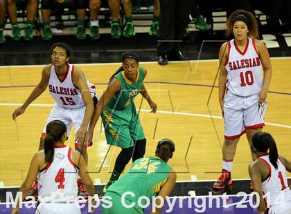 Thumbnail 1 in Salesian vs Long Beach Poly (CIF State Open Division Final) photogallery.
