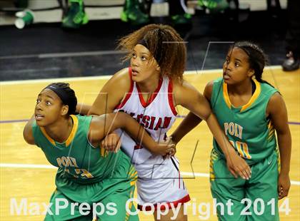 Thumbnail 2 in Salesian vs Long Beach Poly (CIF State Open Division Final) photogallery.