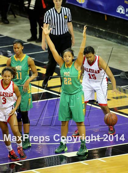 Thumbnail 2 in Salesian vs Long Beach Poly (CIF State Open Division Final) photogallery.