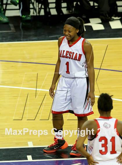 Thumbnail 2 in Salesian vs Long Beach Poly (CIF State Open Division Final) photogallery.