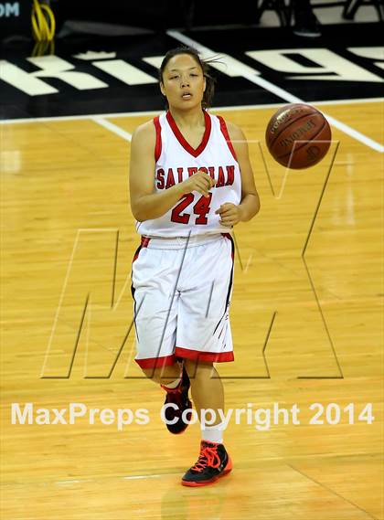 Thumbnail 1 in Salesian vs Long Beach Poly (CIF State Open Division Final) photogallery.